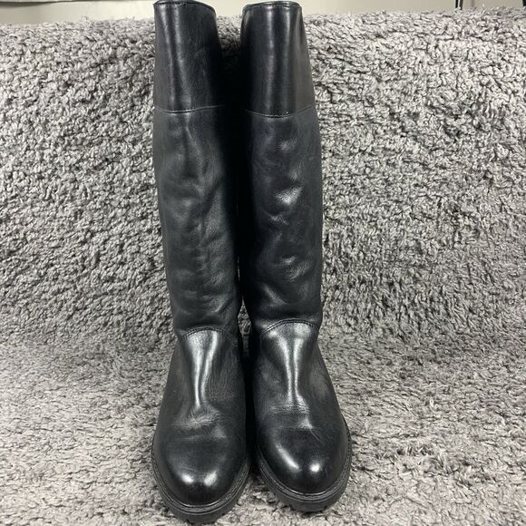Orvis Women’s 8 B Black Leather Tall Boots – Made in Canada - Picture 6 of 8